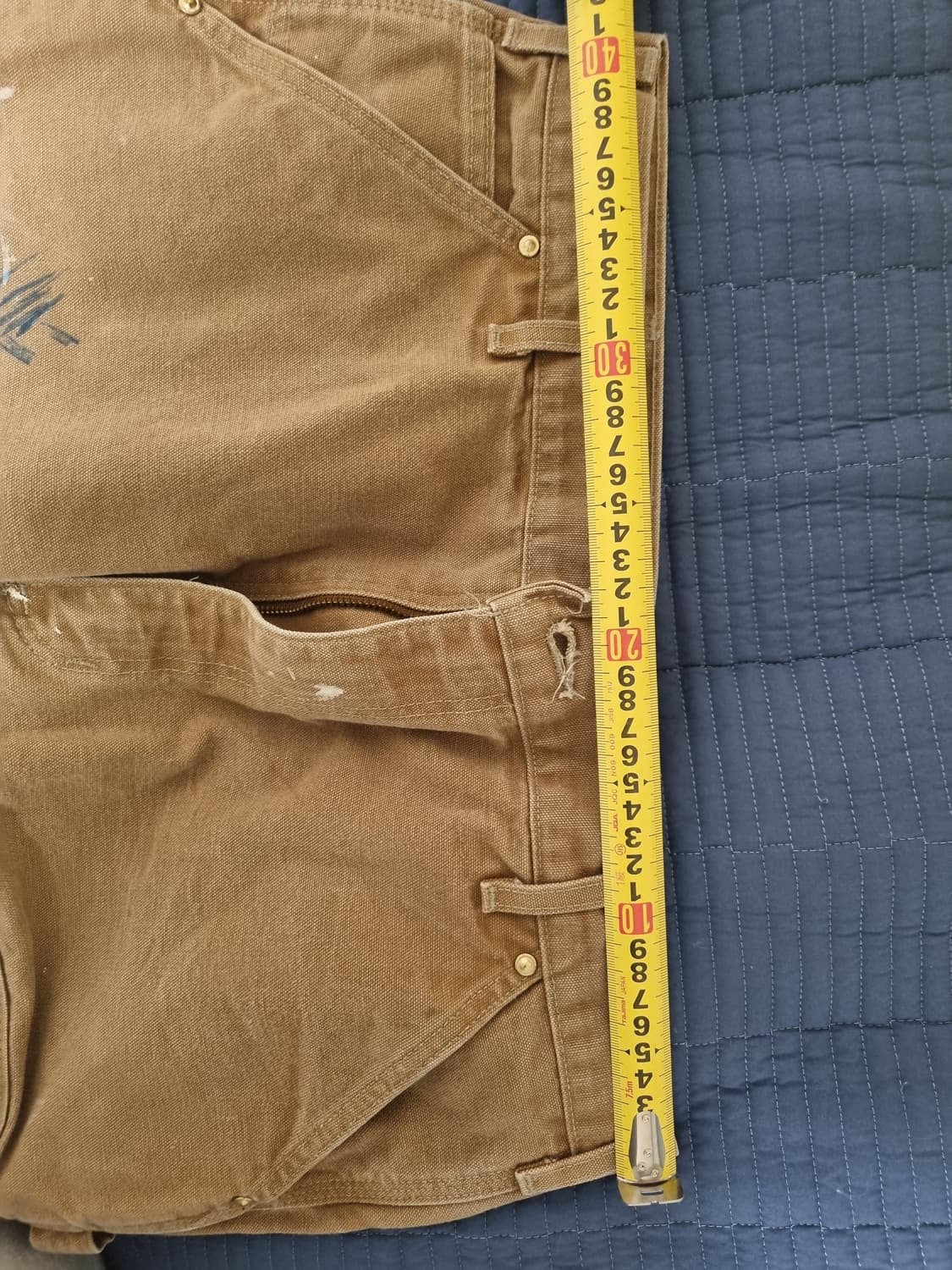 00s 빈티지 칼하트 더블니 B01 워크 팬츠 34/36 인치 상품이미지6