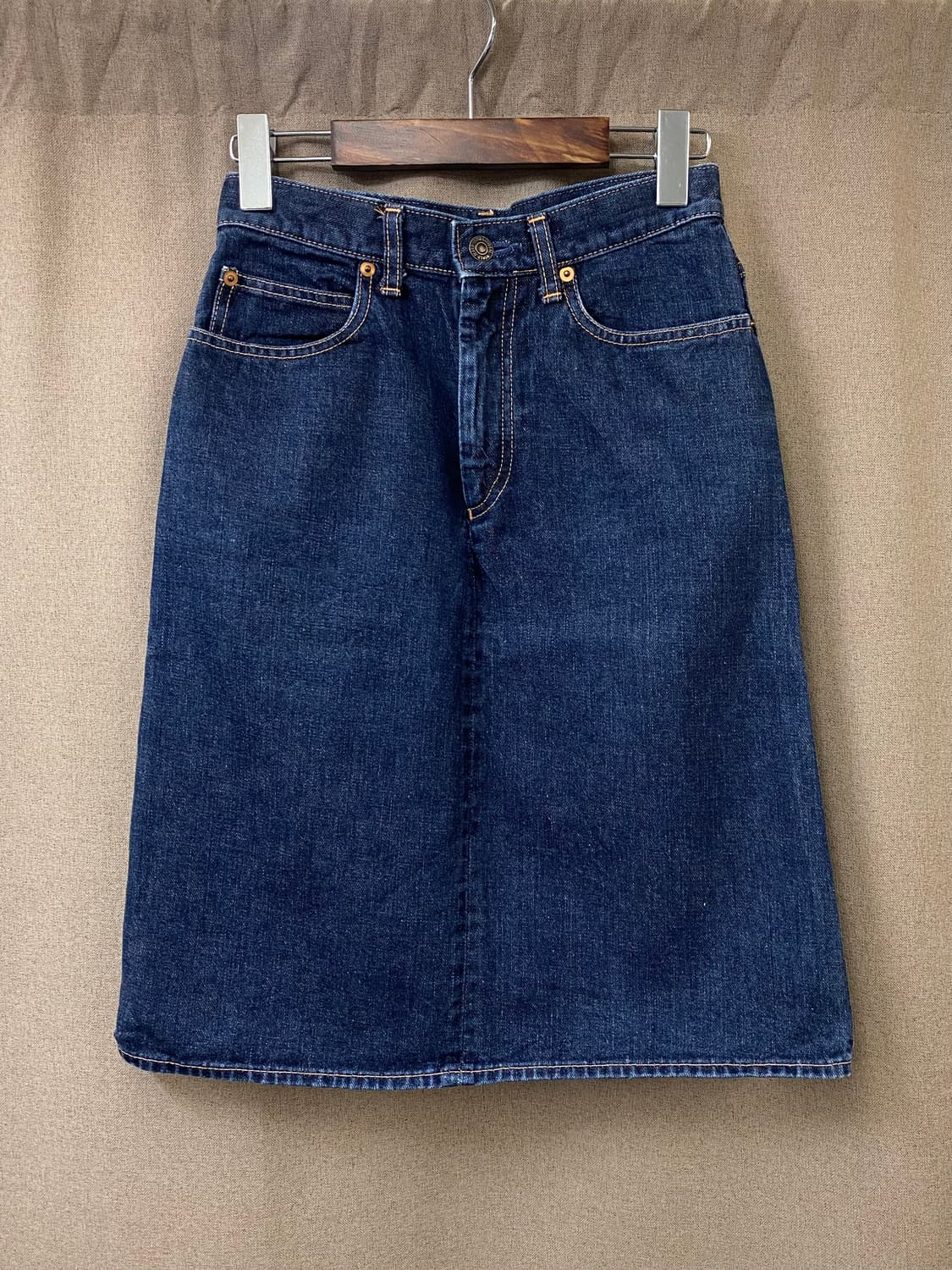 00s 캐피탈 데님 스커트 상품이미지1