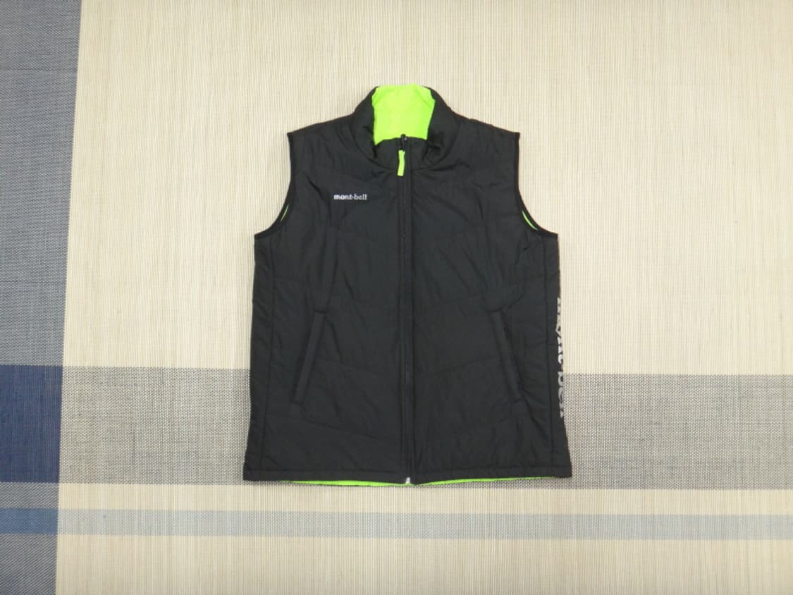 (105) 몽벨 montbell 남성 리버시블 패딩 베스트 상품이미지1