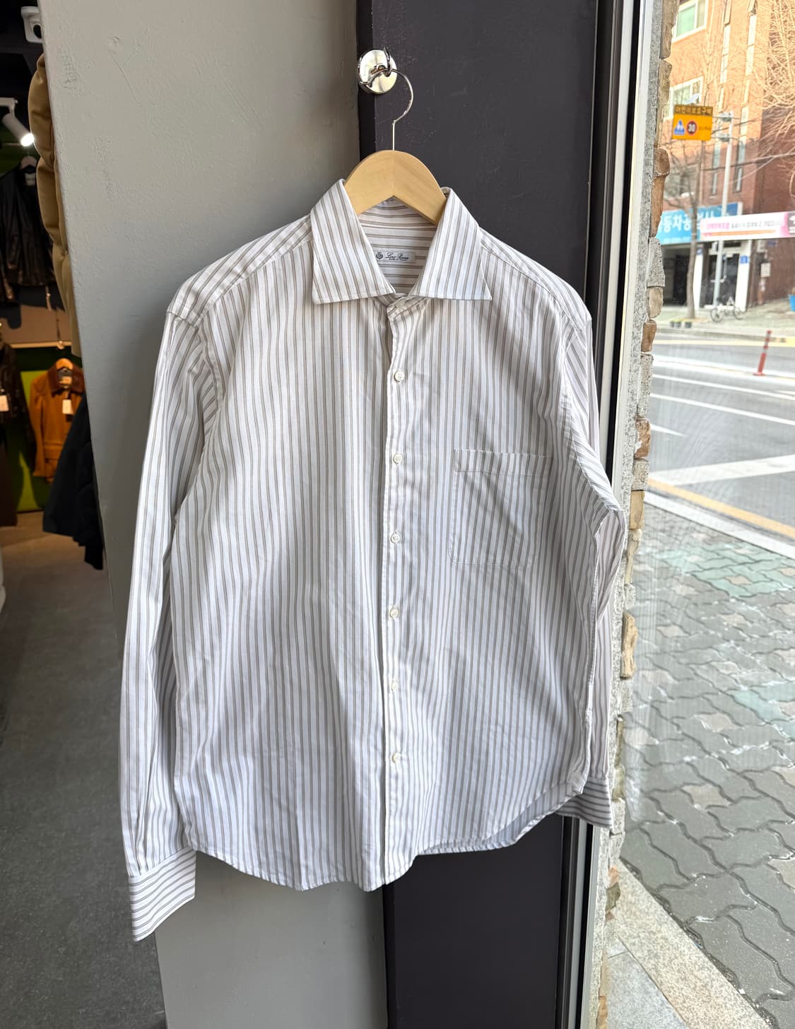 105/ 로로피아나 슈퍼파인 코튼 스트라이프 셔츠 상품이미지2