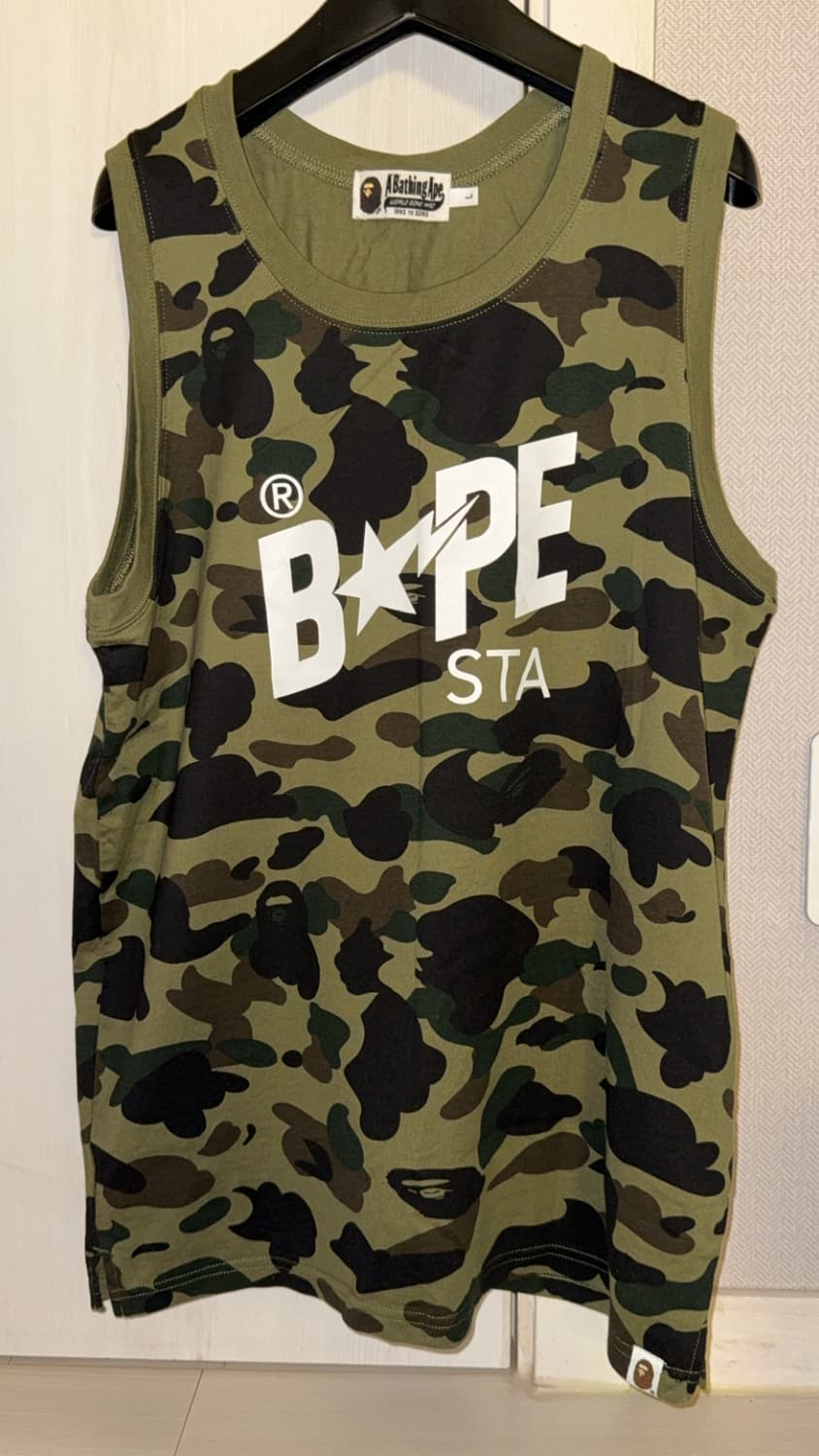 베이프 스타 나시 1st camo bape sta tank top 상품이미지2