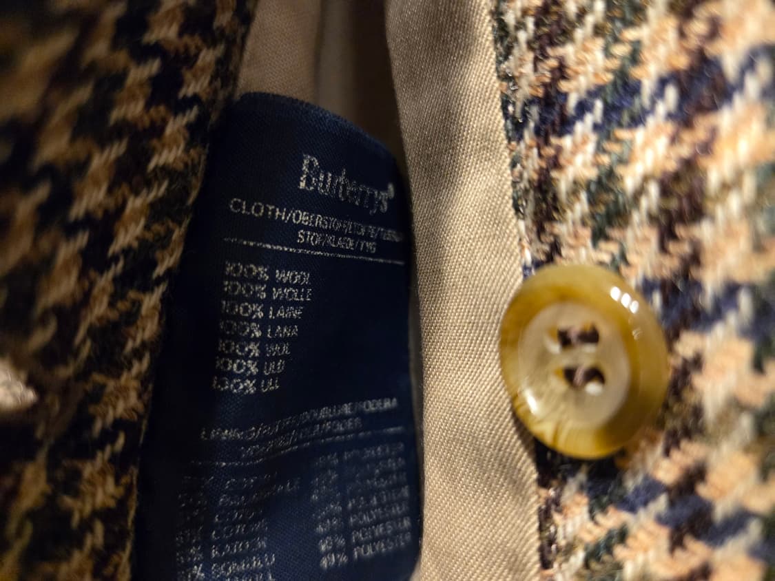 버버리 아이리시 트위드코트 상품이미지7