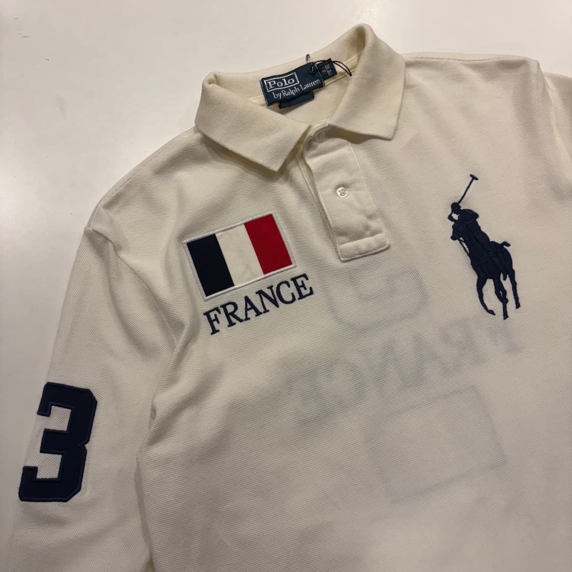 [S] 폴로 랄프로렌 프랑스 치프키프 롱슬리브 카라티 C279 상품이미지3