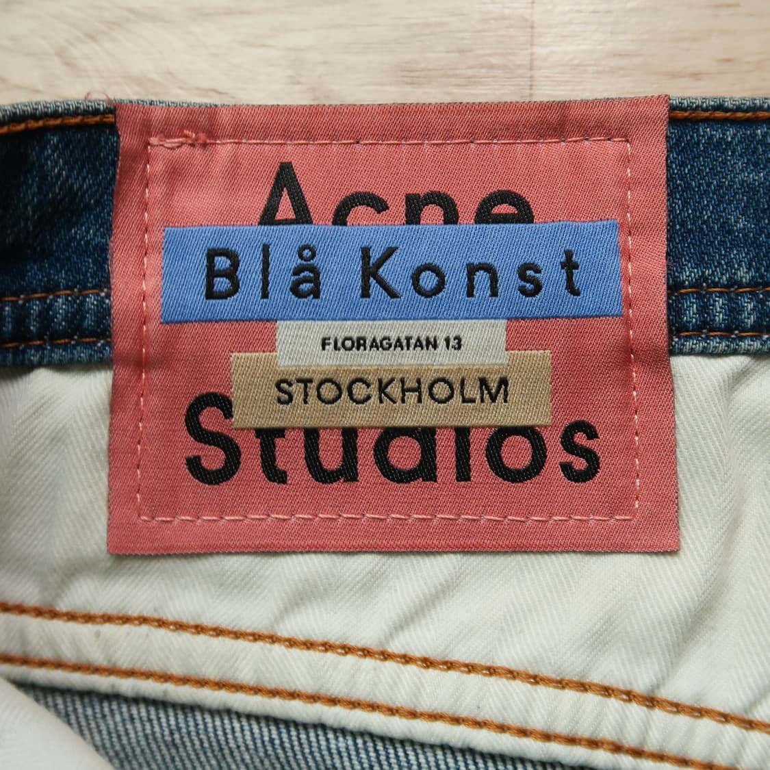 아크네 스튜디오 리버 미드 블루 진 상품이미지6