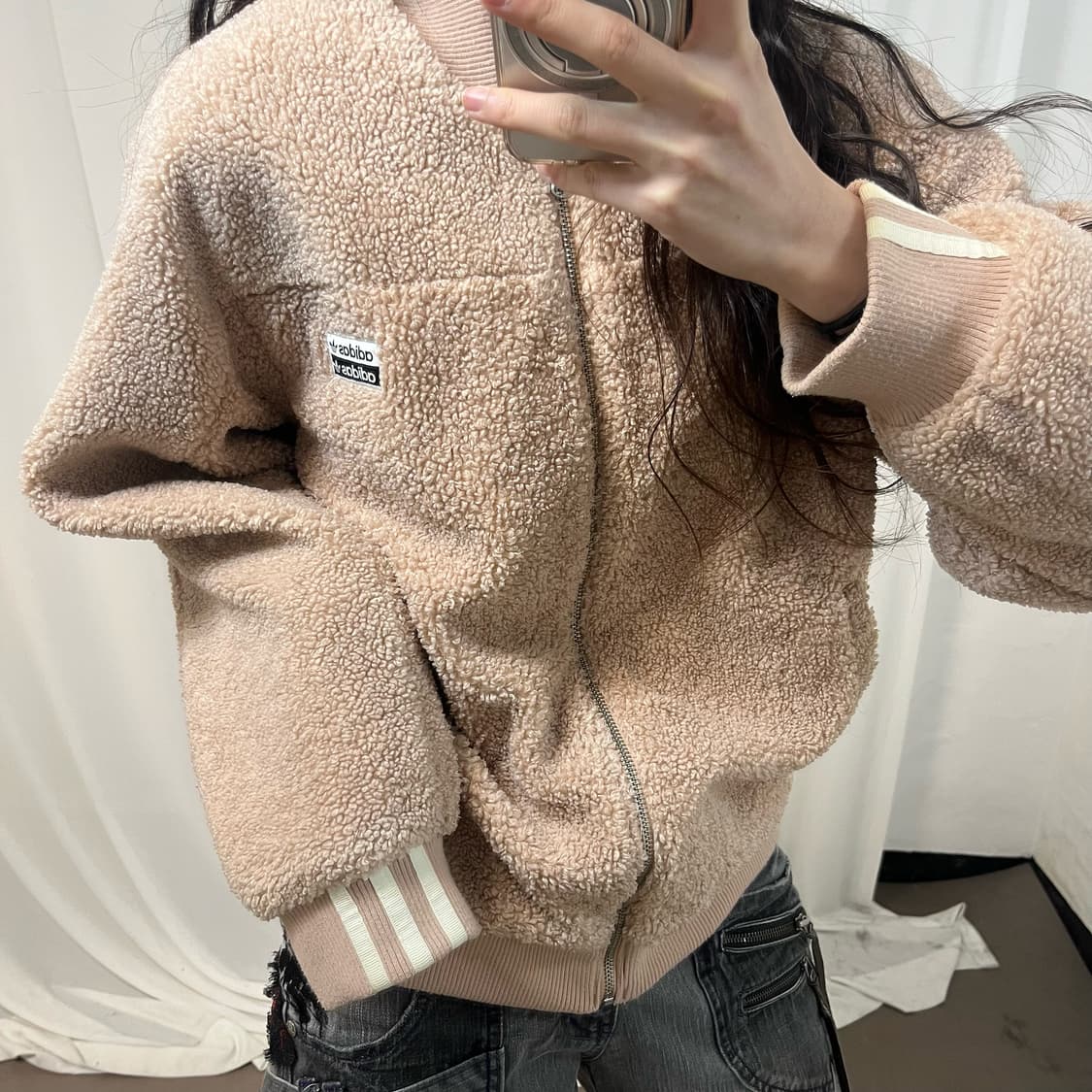 Adidas Pink Fleece 상품이미지3