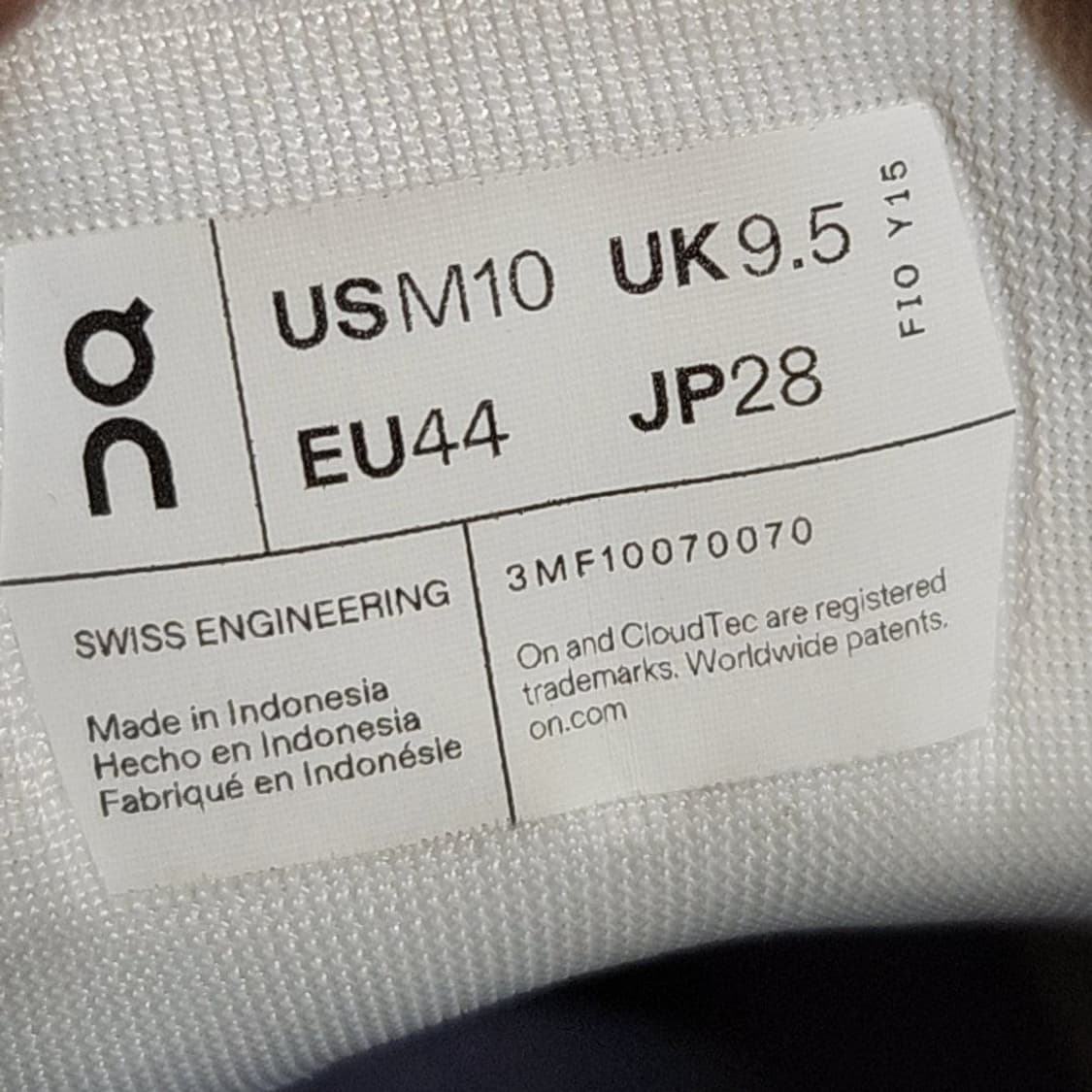 온러닝 280 클라우드6 글레이시어 화이트 상품이미지8