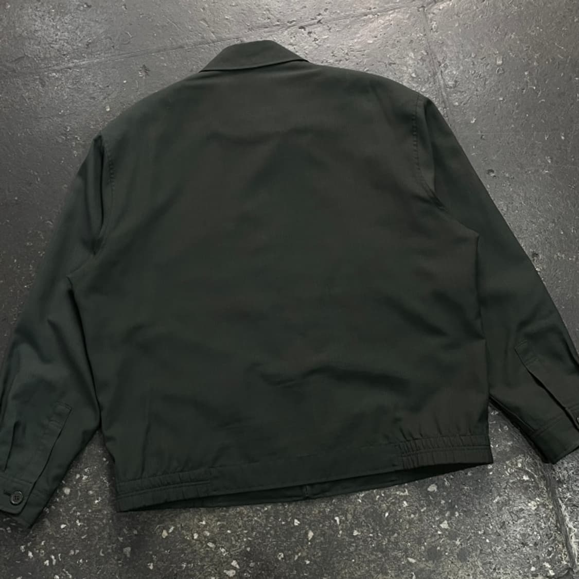 105 입생로랑 미니멀 린넨 블루종 자켓 상품이미지6