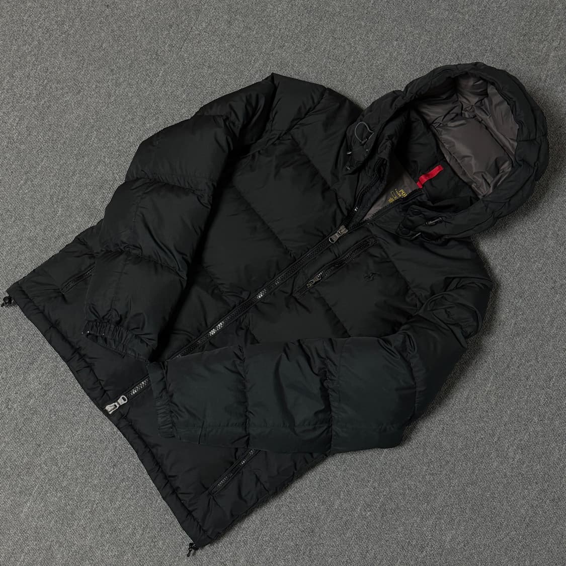 M) 폴로 고햄 다운 패딩 자켓 블랙 상품이미지1