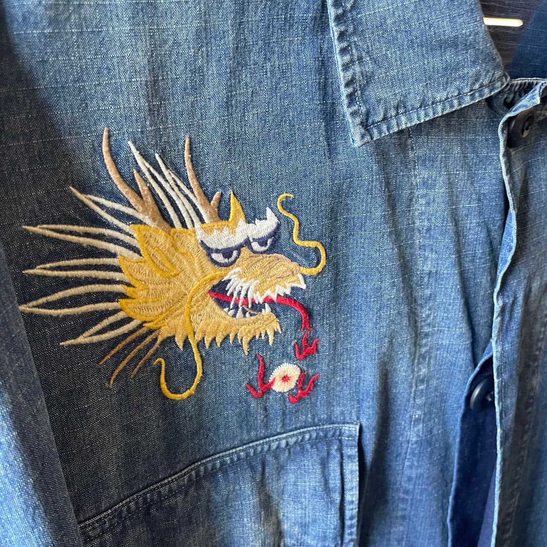 폴로 랄프로렌 드래곤 라이더스 자수 워크자켓 상품이미지7