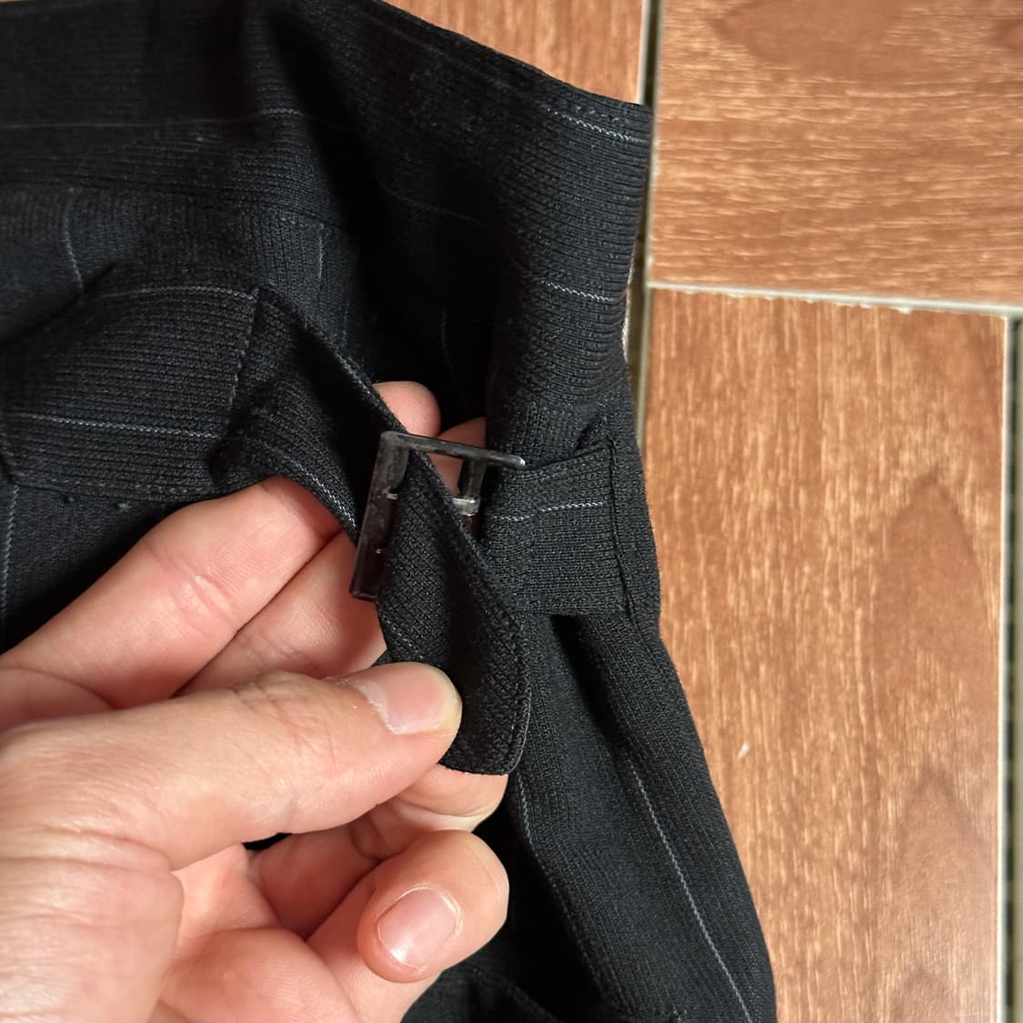 ~80‘s Euro striped dress work pants 상품이미지8