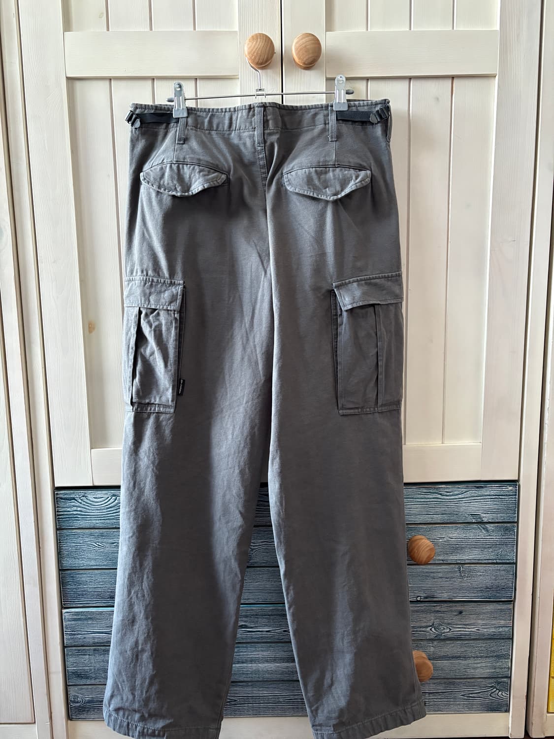 90s 90년대 미제 스투시 카고 팬츠 그레이 33사이즈 상품이미지3