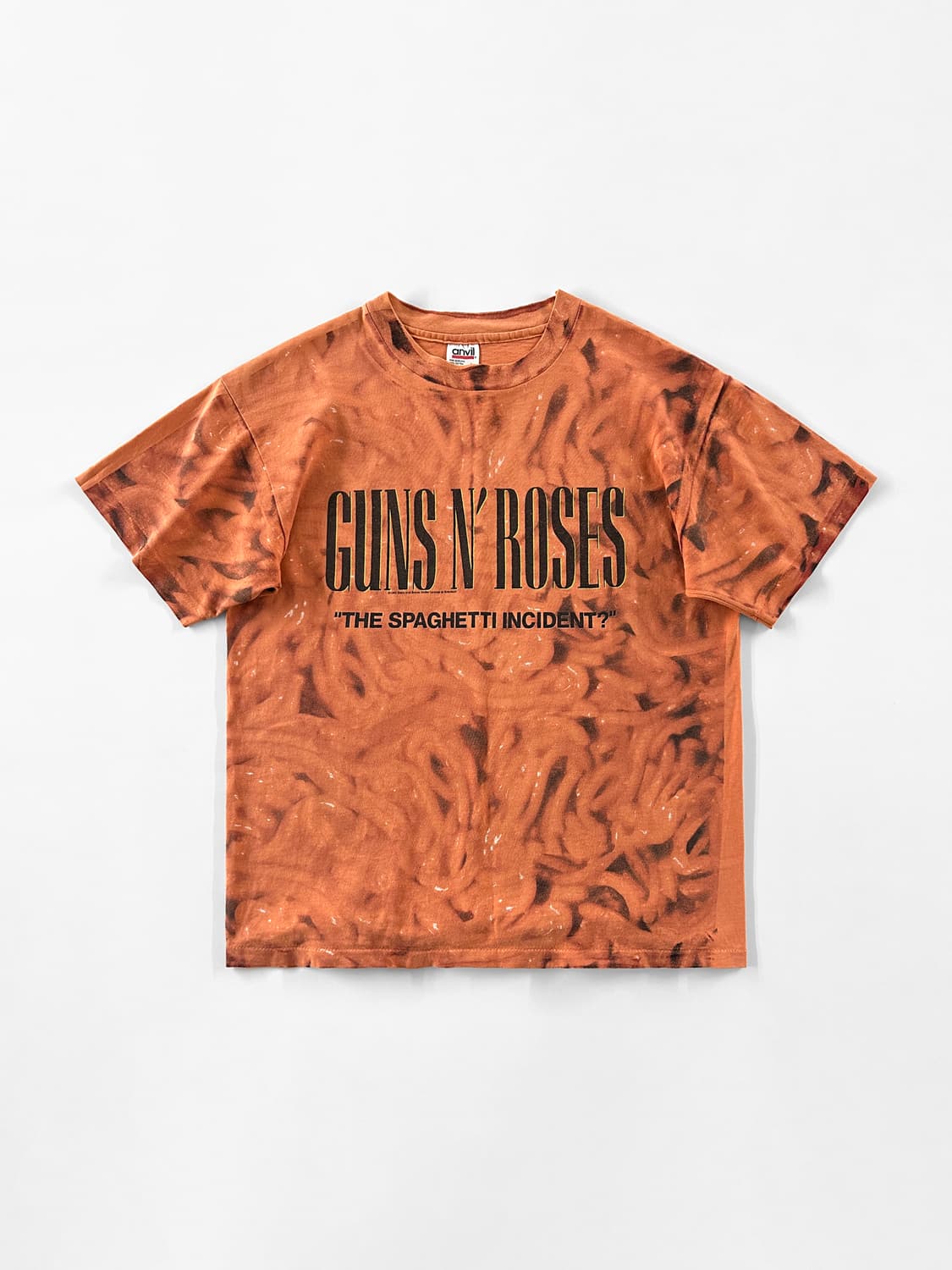 (Rare) 1993 건즈앤로지스 guns n roses 스파게티 티셔츠 상품이미지1