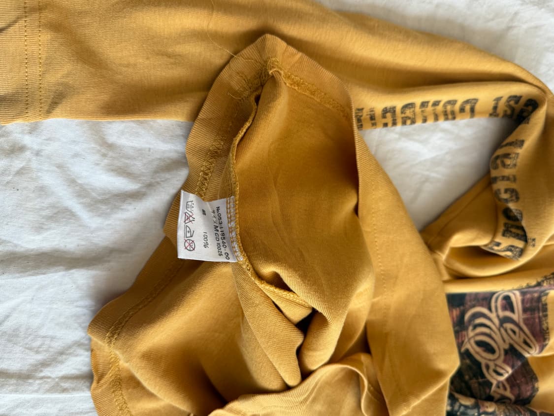 잉그니 머스타드 와투케 y2k 00‘s 딱붙 롱슬리브 상품이미지7