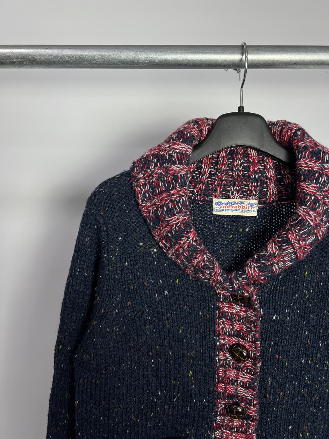 AND RABBIT 울 혼방 니트 가디건  상품이미지2