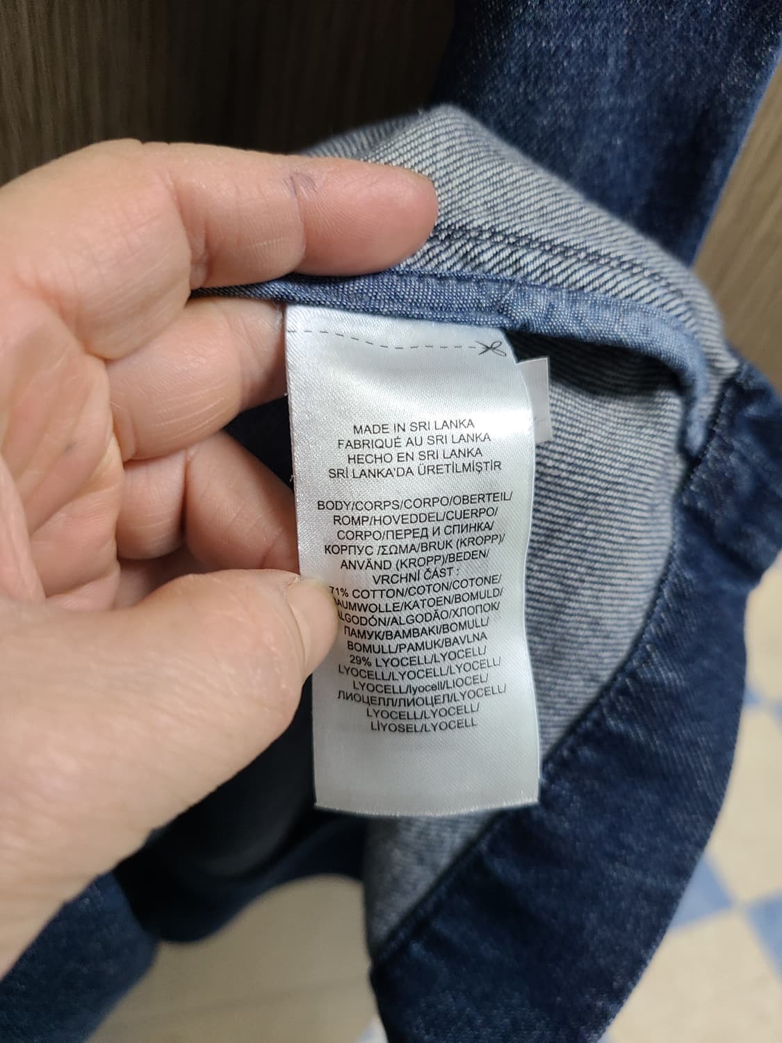 랄프로렌 데님 트렌치코트  상품이미지7
