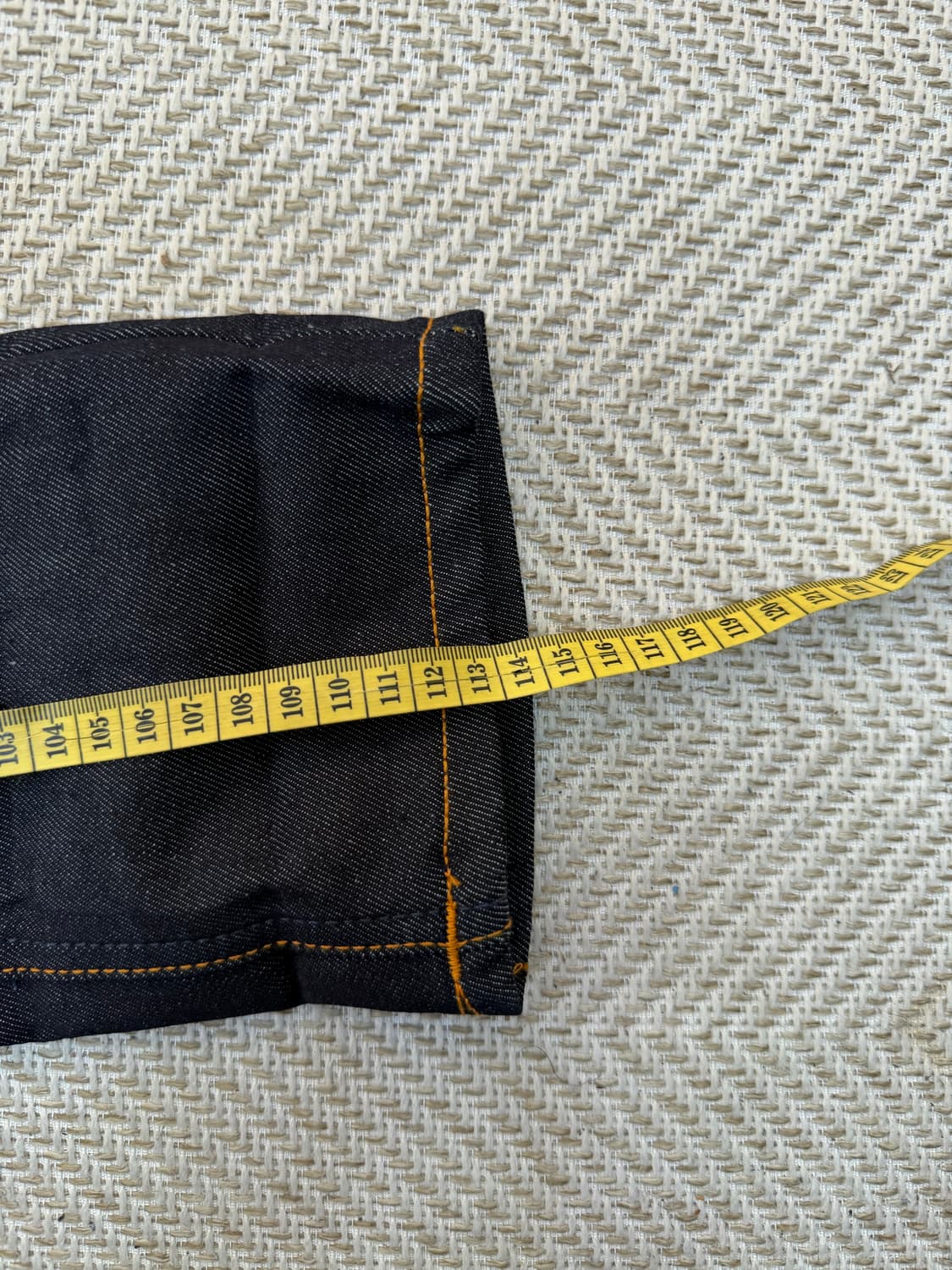 정품) 누디진 새제품급 딥블루 데님 청바지 30 상품이미지9