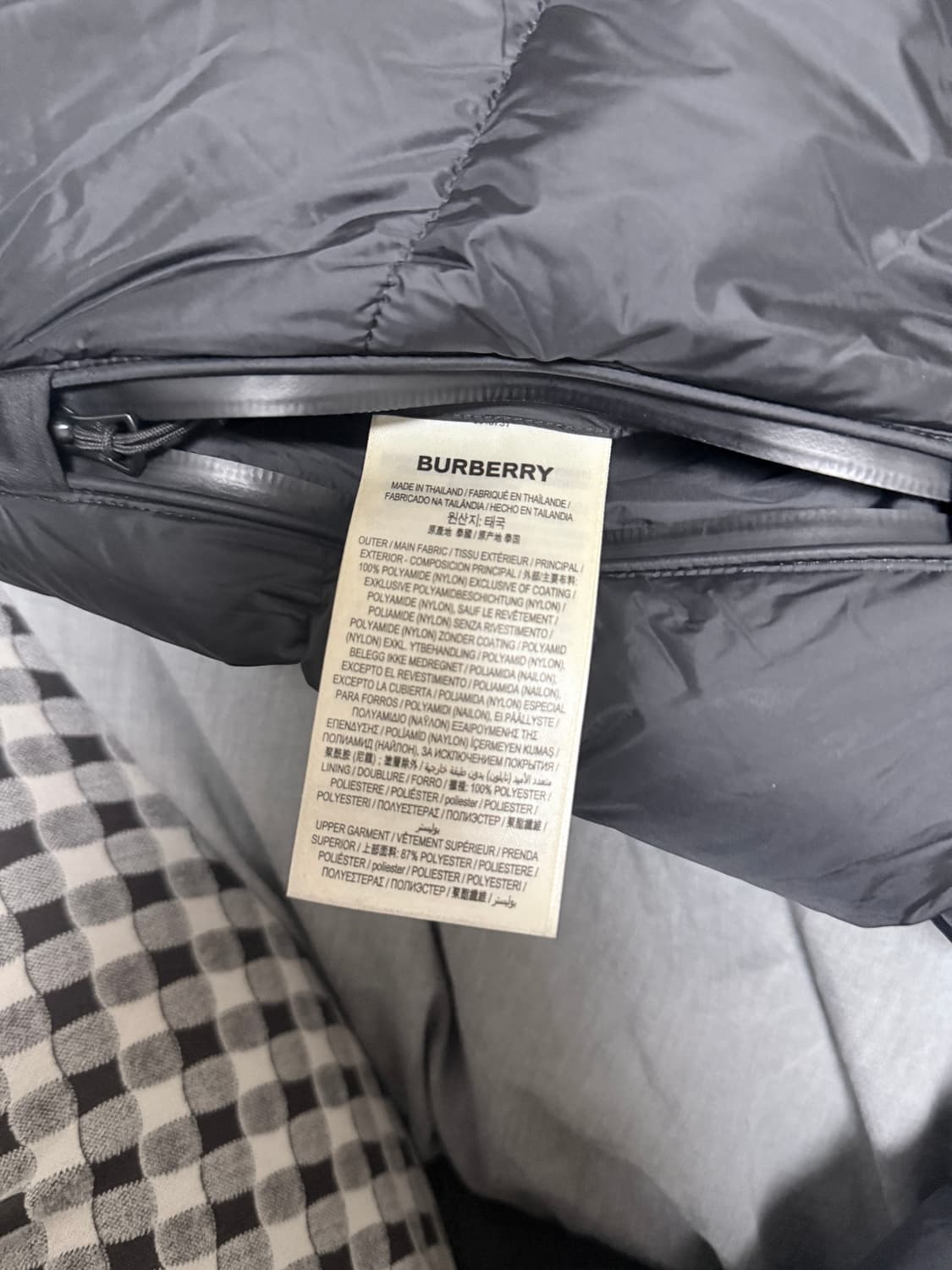 버버리 패딩 L 상품이미지5
