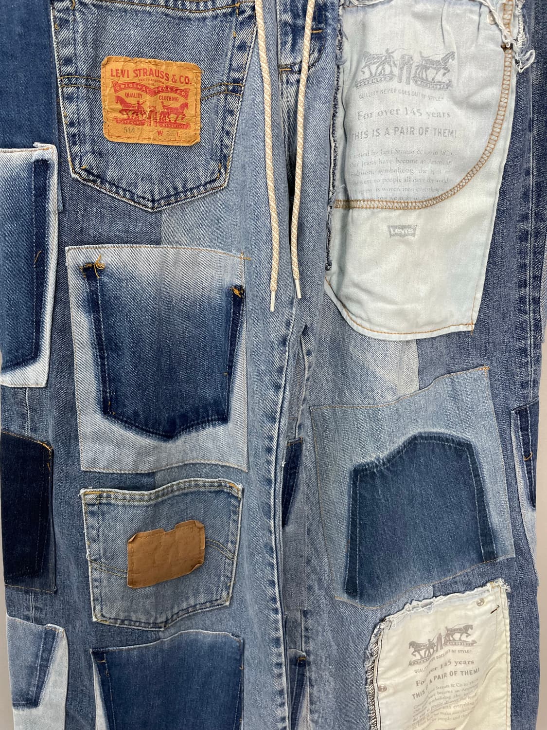 리바이스 패치워크 커스텀 데님팬츠 H1039 상품이미지5