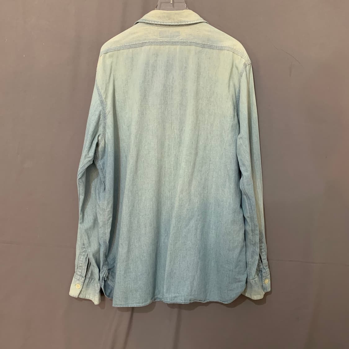 XL 폴로랄프로렌 투포켓 샴브레이 워크 셔츠 남방 상품이미지2