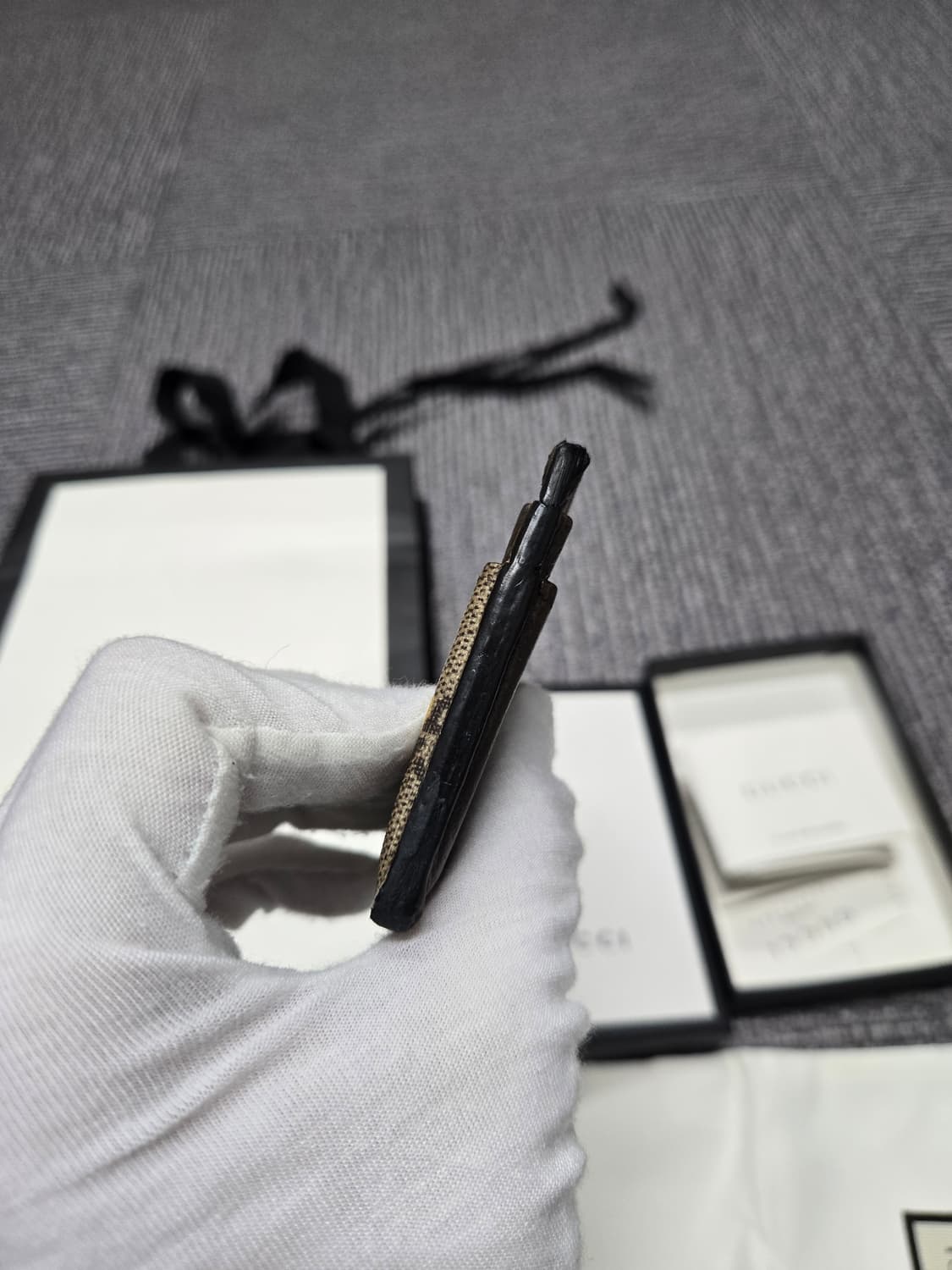 [특가][정품]구찌 버터플라이 카드지갑 상품이미지4