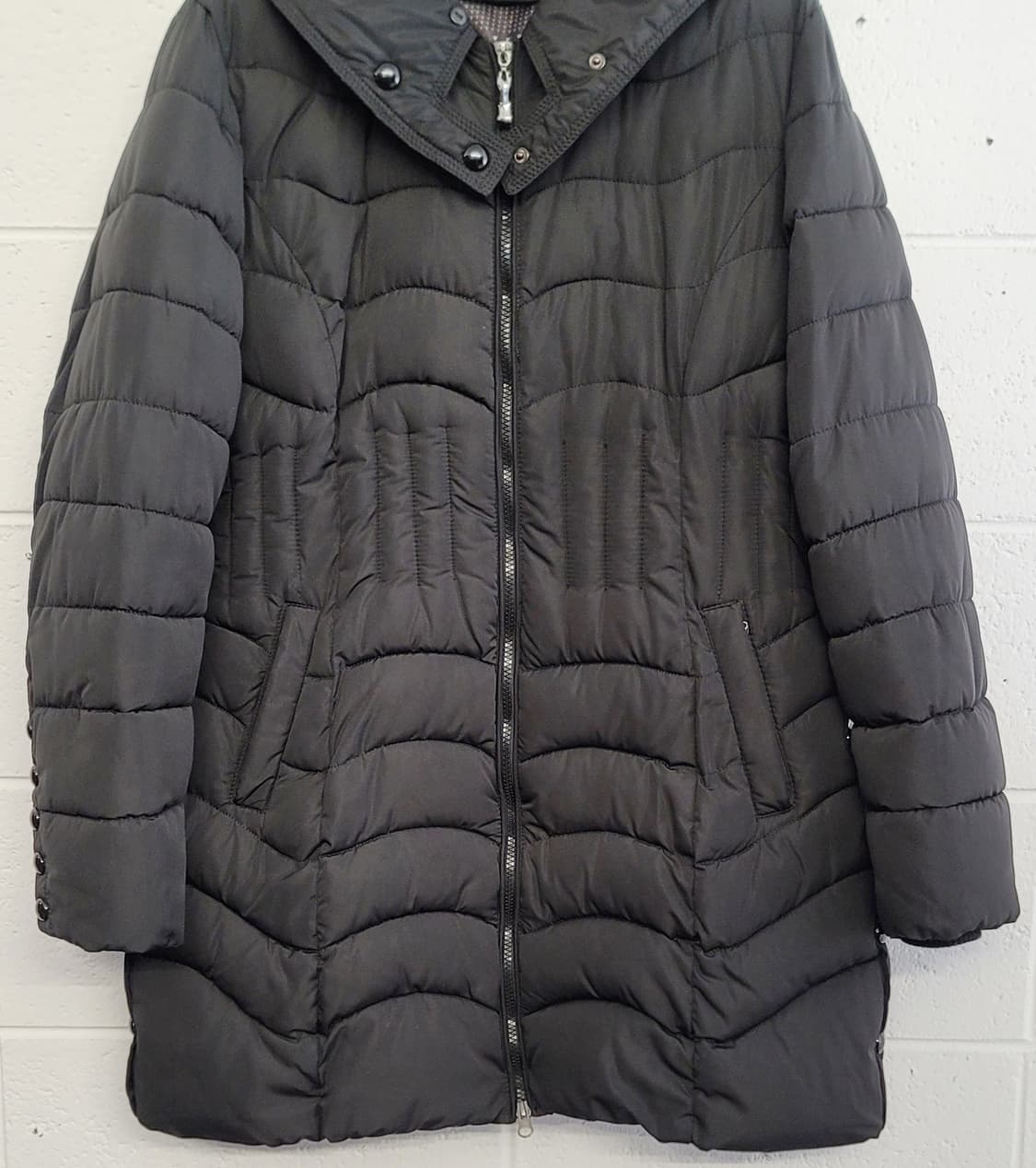 M.X MEIJIZ(여성용) 2웨이지퍼 후드경량패딩 코트자켓(점퍼) 판매 상품이미지5