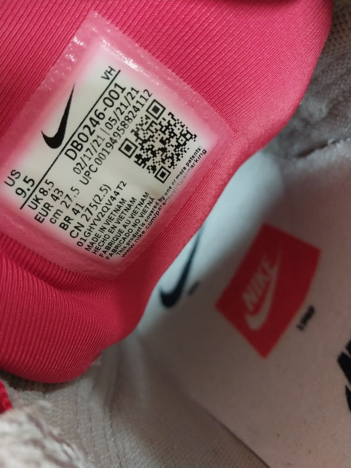 남성 나이키 에어맥스 97 SE 콜리지 그레이 운동화 (275) 상품이미지9