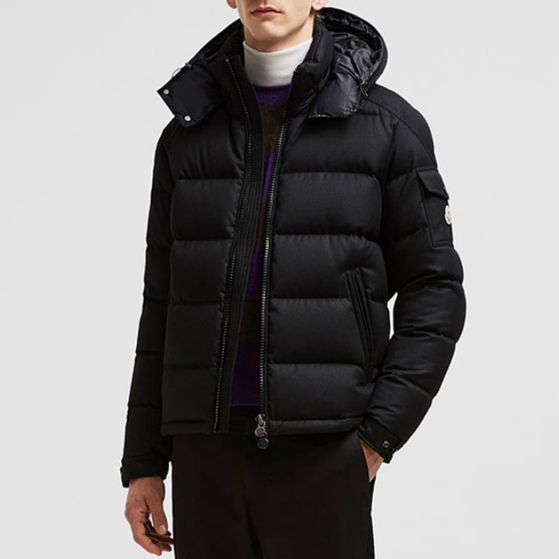 [S+급/3] 22FW 몽클레어 몽제네브르 블랙 패딩 풀구성 상품이미지9