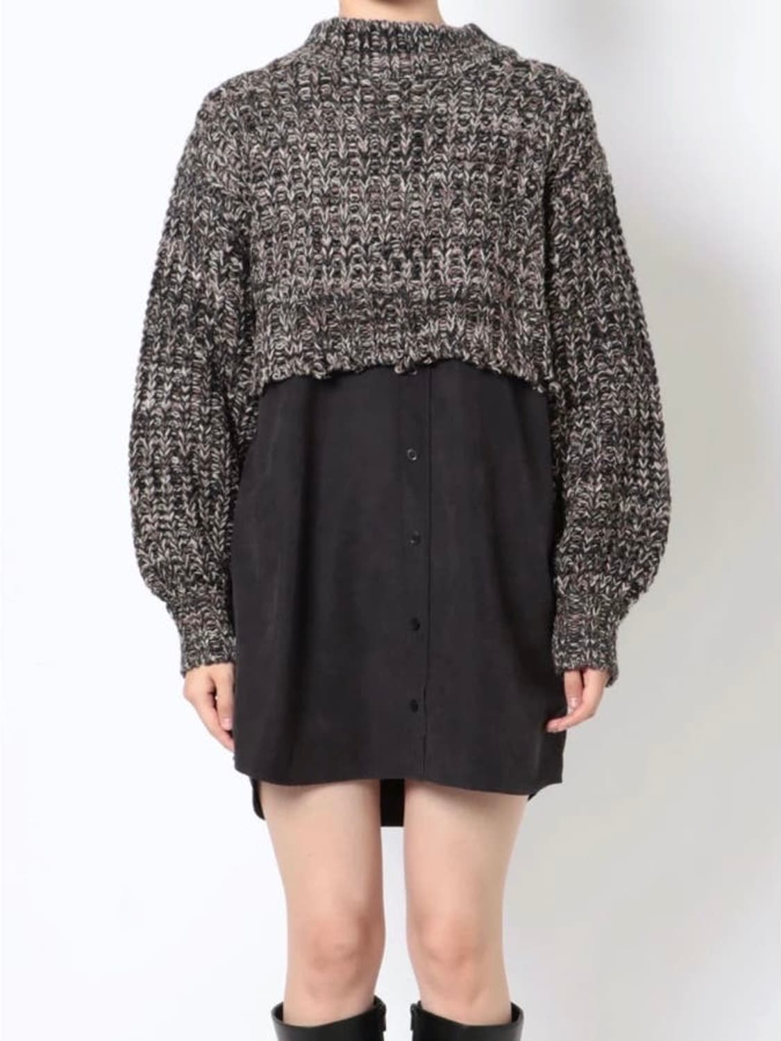 [MURUA] Knit doking mini onepice 상품이미지1