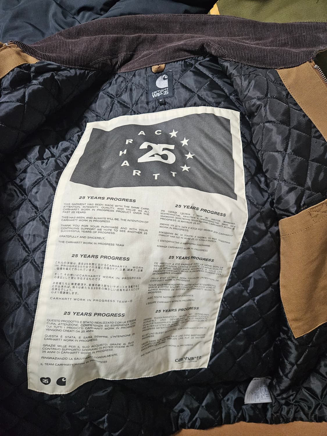 칼하트 wip 25주년 산타페 m 사이즈 한정판 상품이미지4