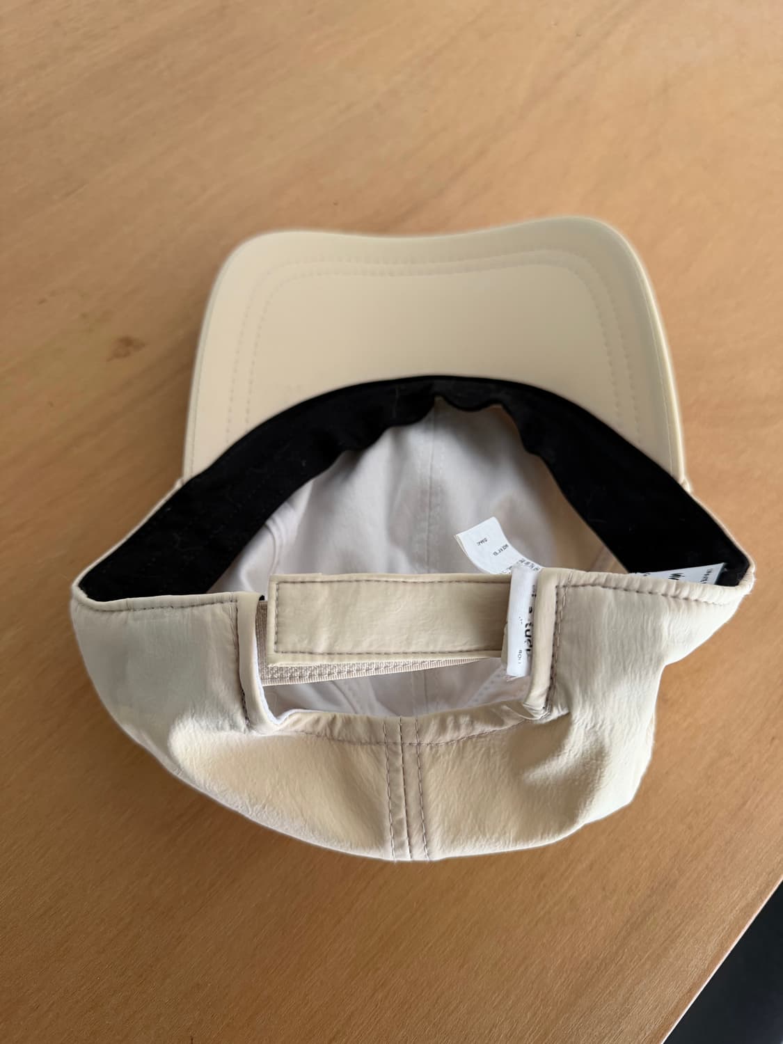 발란사 나일론 로고자수 볼캡 상품이미지5