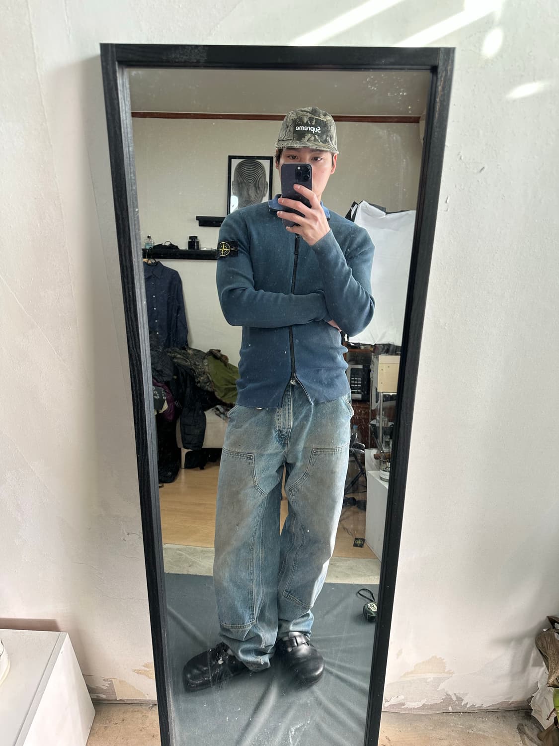 스톤아일랜드 니트 져지 M (95-100) 정품 상품이미지2