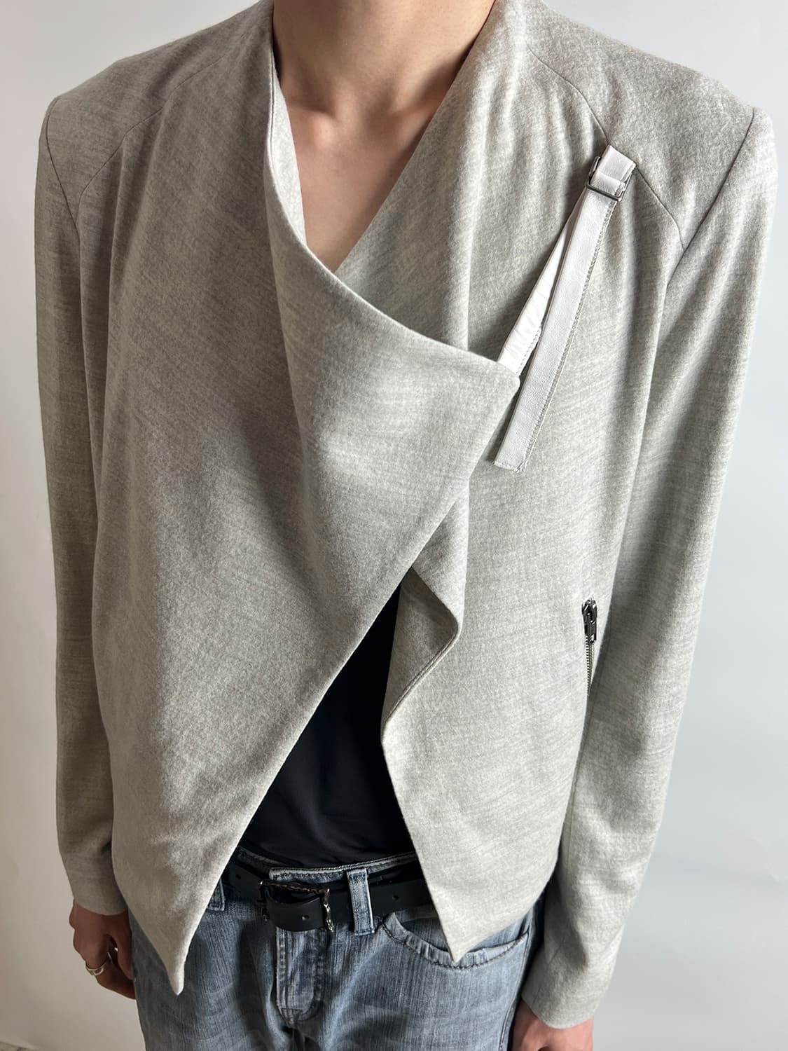 Helmut Lang (헬무트랭) 비대칭 울 자켓 상품이미지1