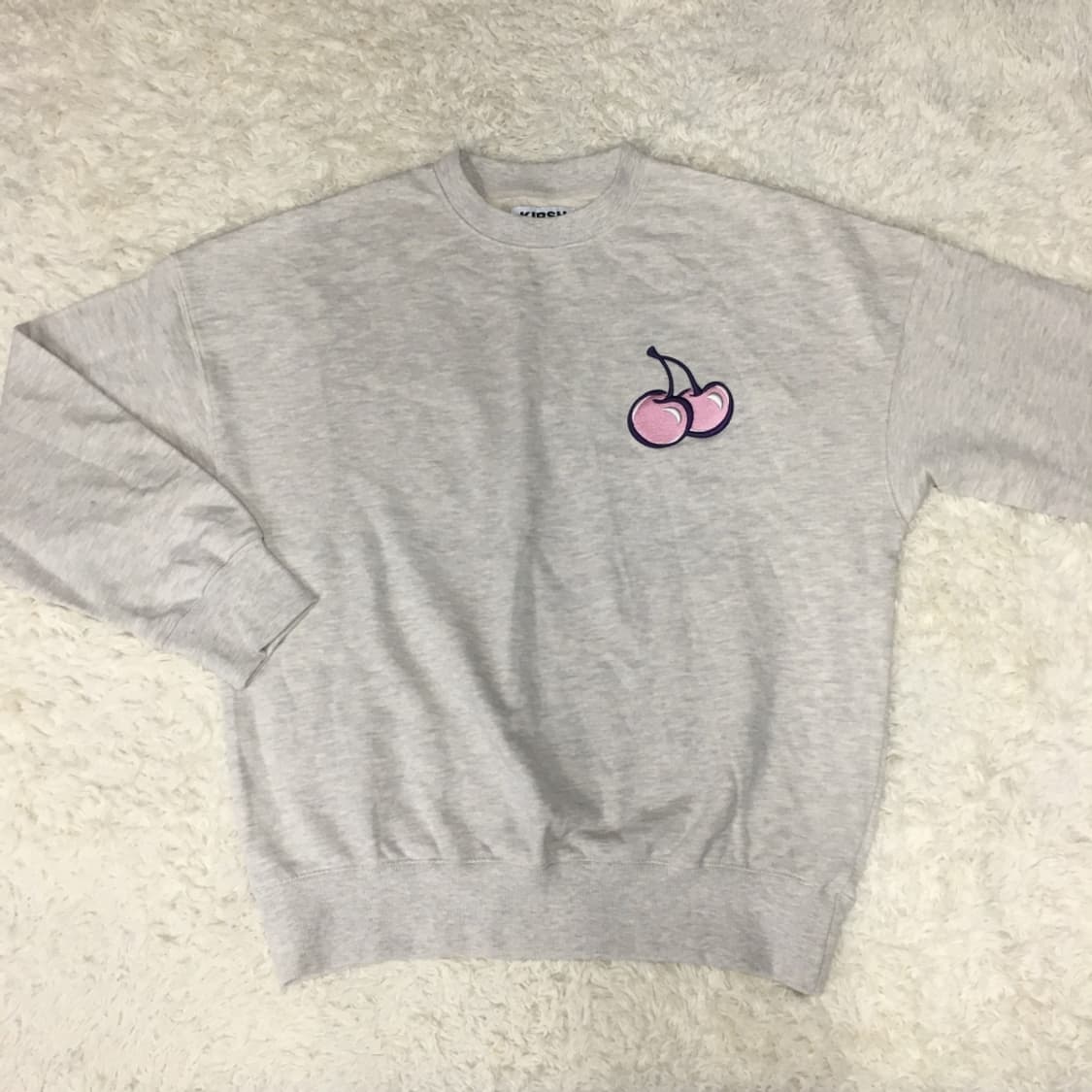 키르시 여성 빅로고 맨투맨 DD29 상품이미지1