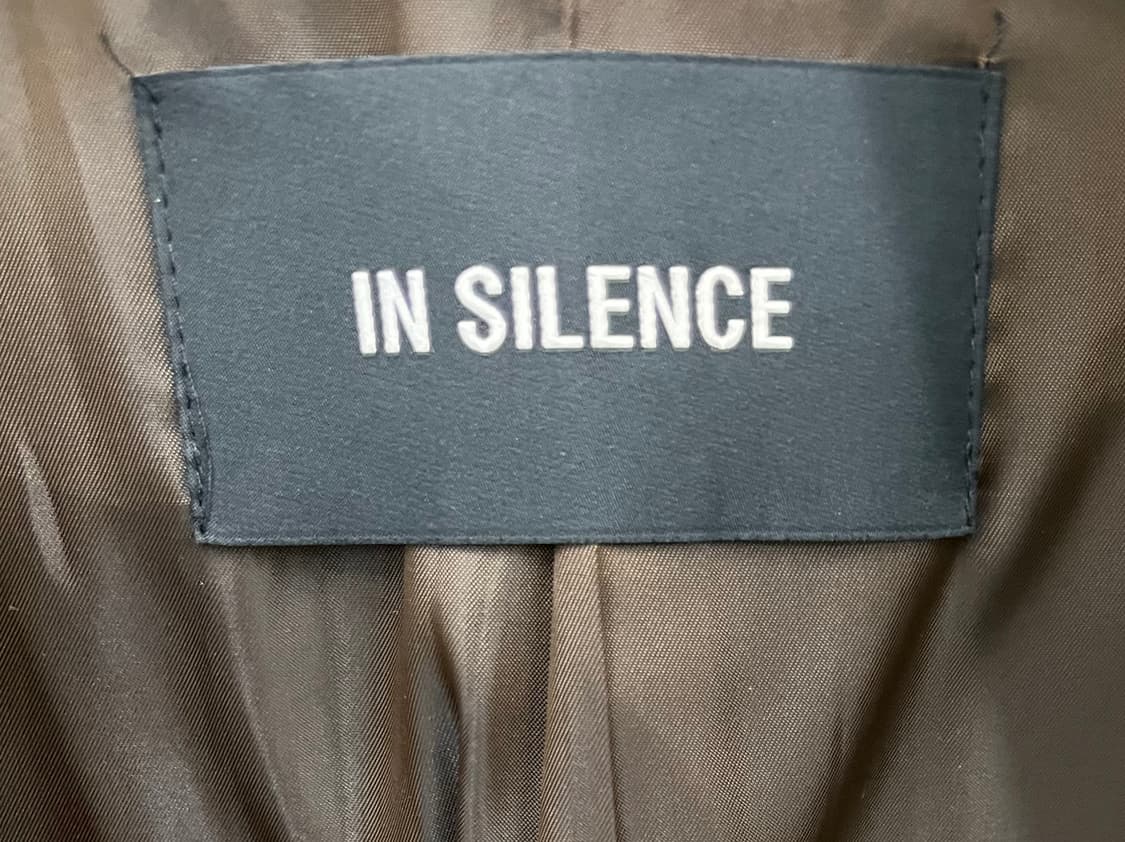 인사일런스 울 캐시미어 싱글 코트 S 카멜 상품이미지3