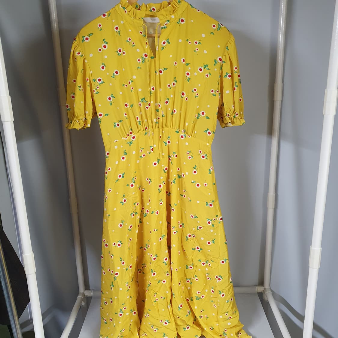 비이커 꽃무늬 원피스 상품이미지1