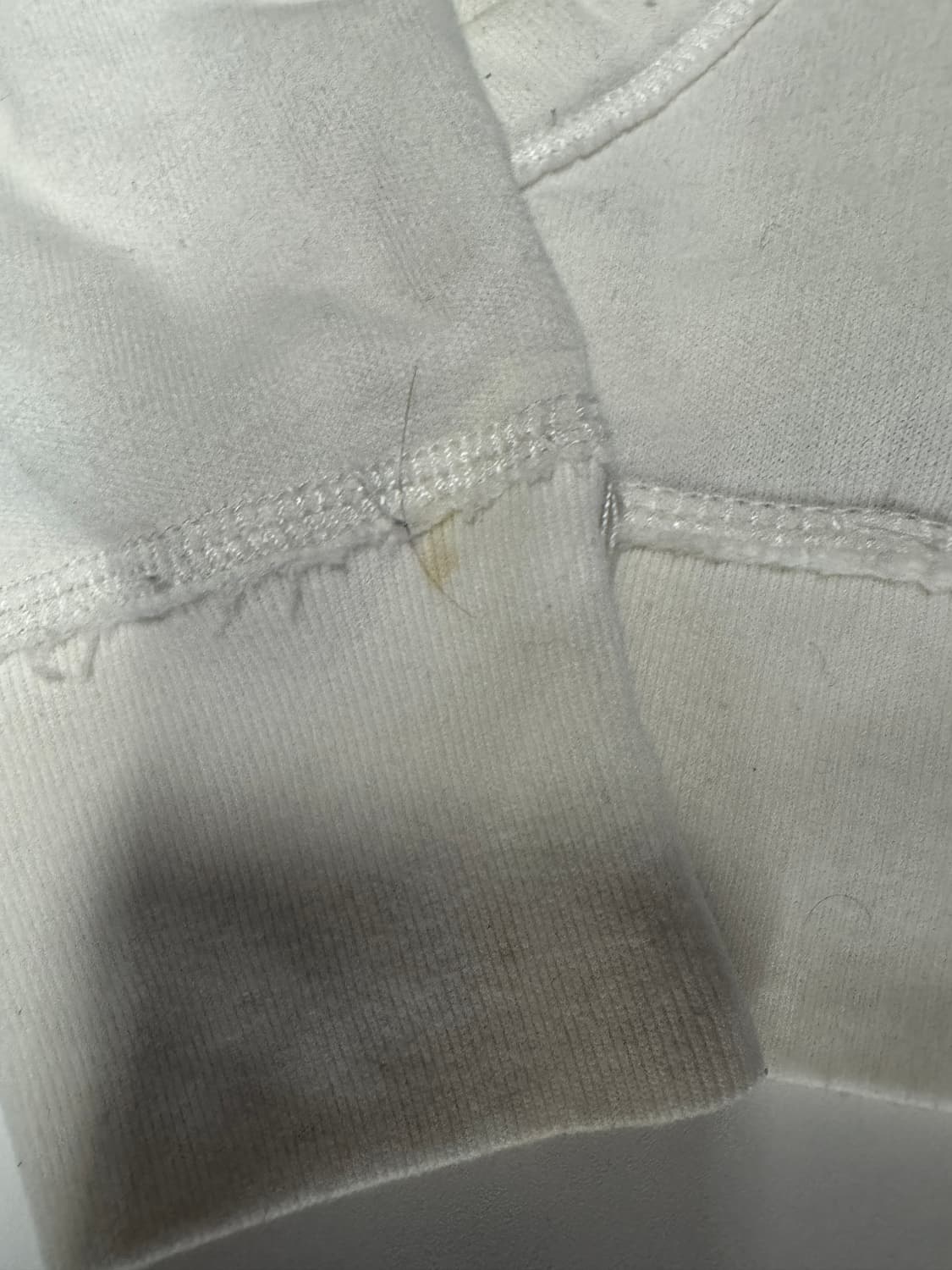 희귀!! 홀리스터 스펠아웃 슬림핏 크림 기모 후드집업 Xs 상품이미지2