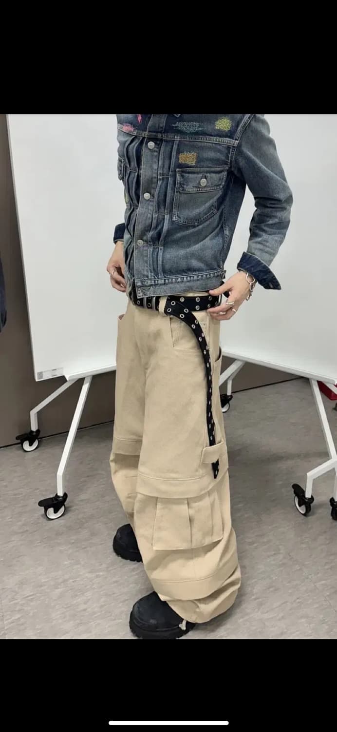 (2) 카미엔 타이탄 베기팬츠 베이지 상품이미지1