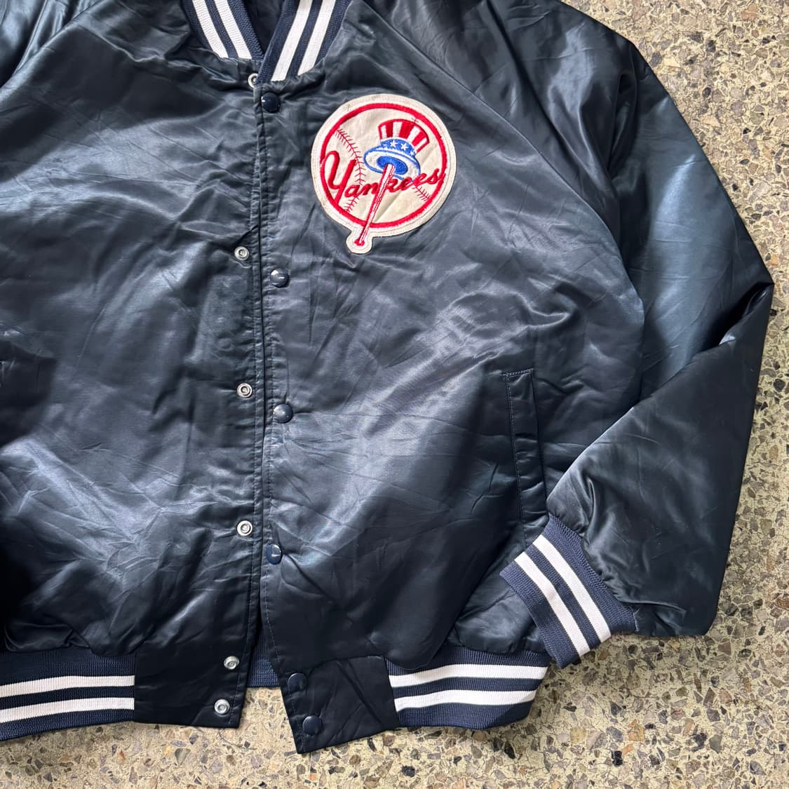 [L] 90s Locker Line 뉴욕양키즈 스타장 야구점퍼 상품이미지5
