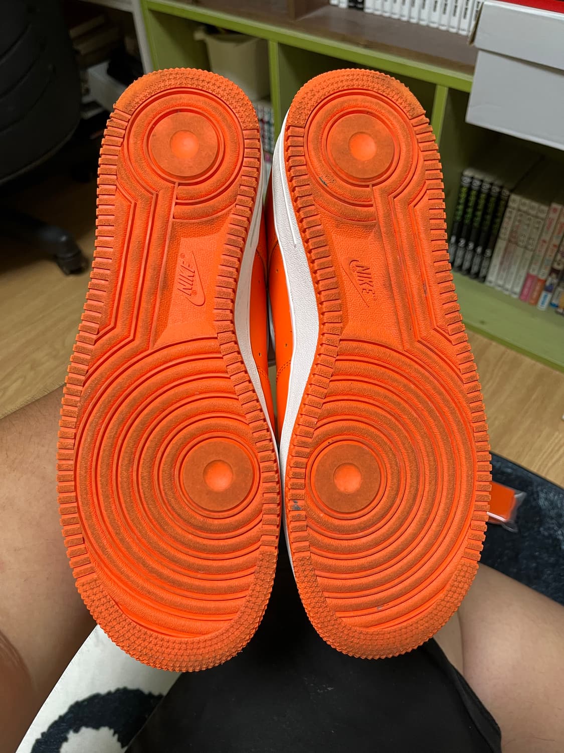 나이키 에어포스 오렌지 상품이미지5