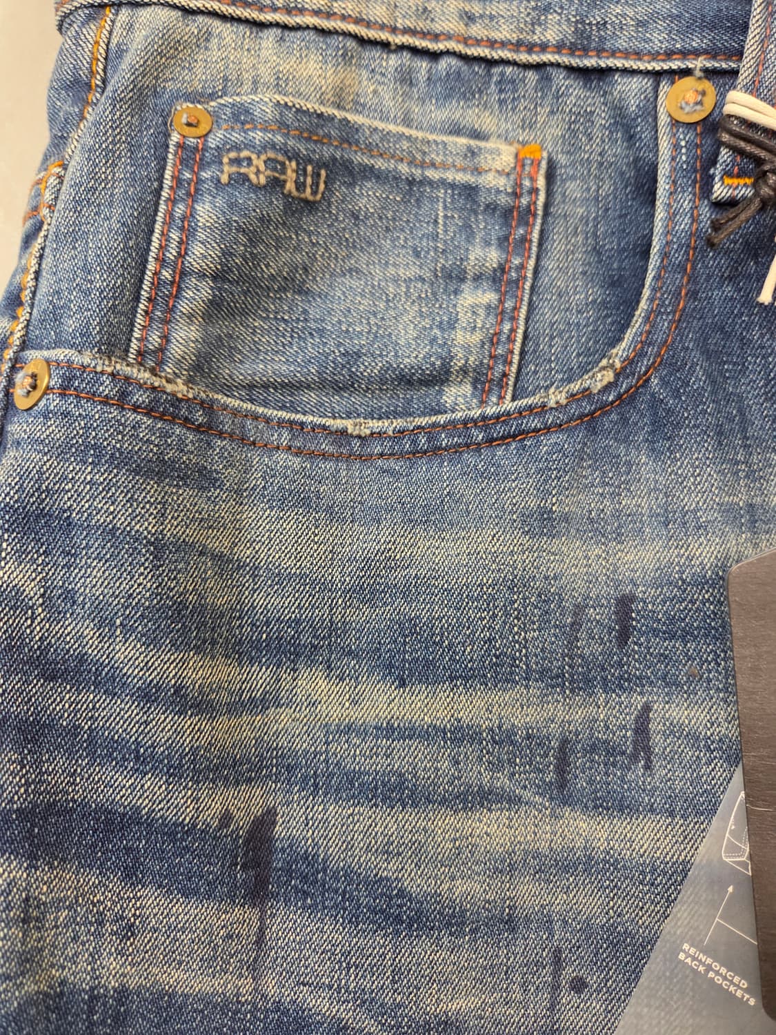 G-STAR RAW 3301 데님 청바지(W36/L32) 상품이미지3