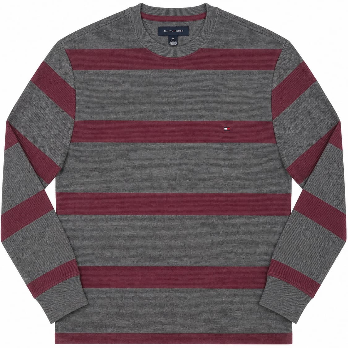 [S] TOMMY HILFIGER 타미힐피거 단가라 와플티 상품이미지1
