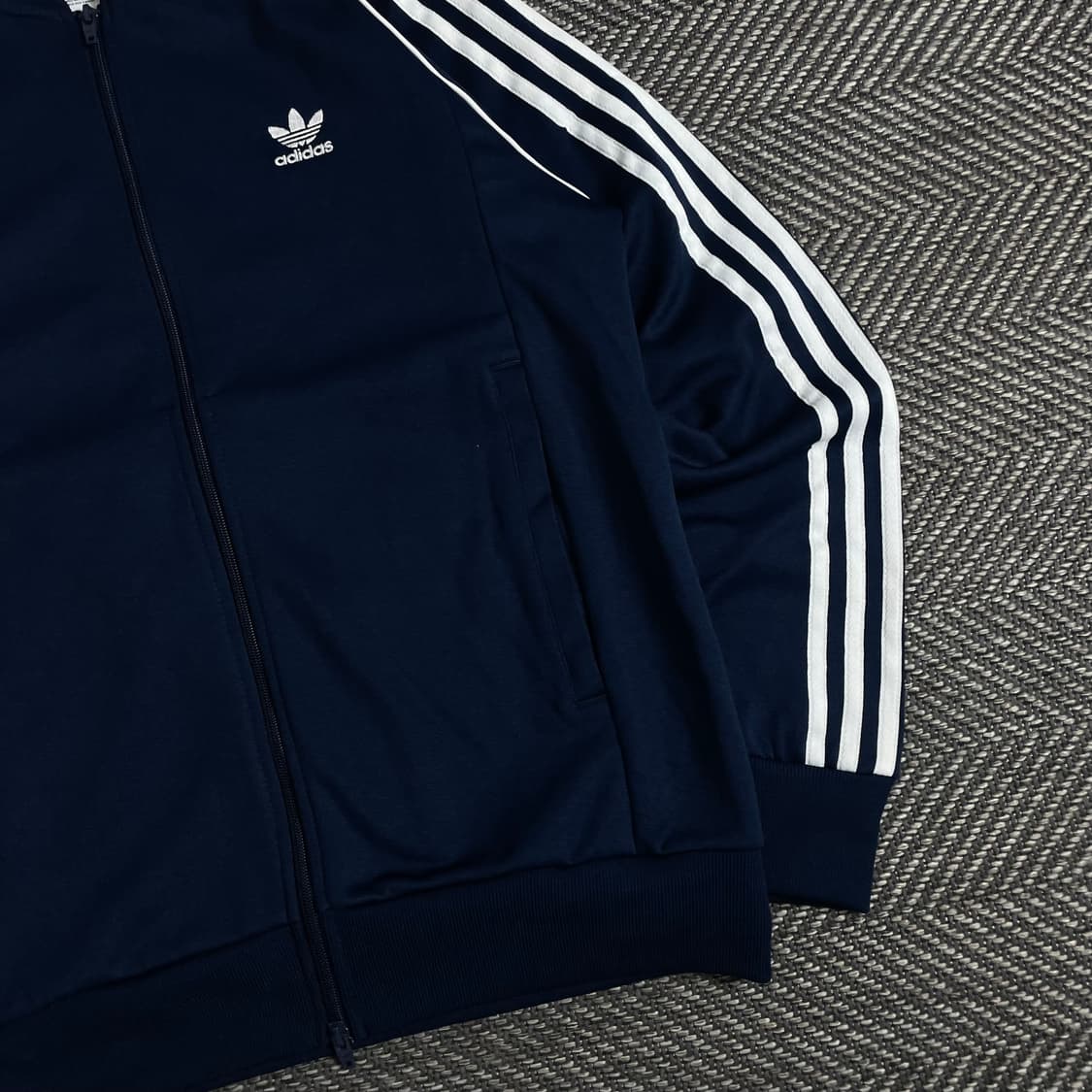 아디다스 슈퍼스타 트랙탑 져지 네이비y 3482 상품이미지3