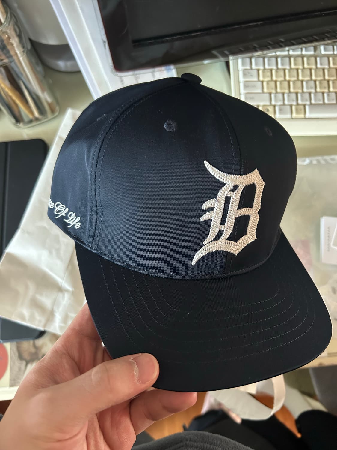 브라운야드 밸런스 6패널 캡 네이비 상품이미지2