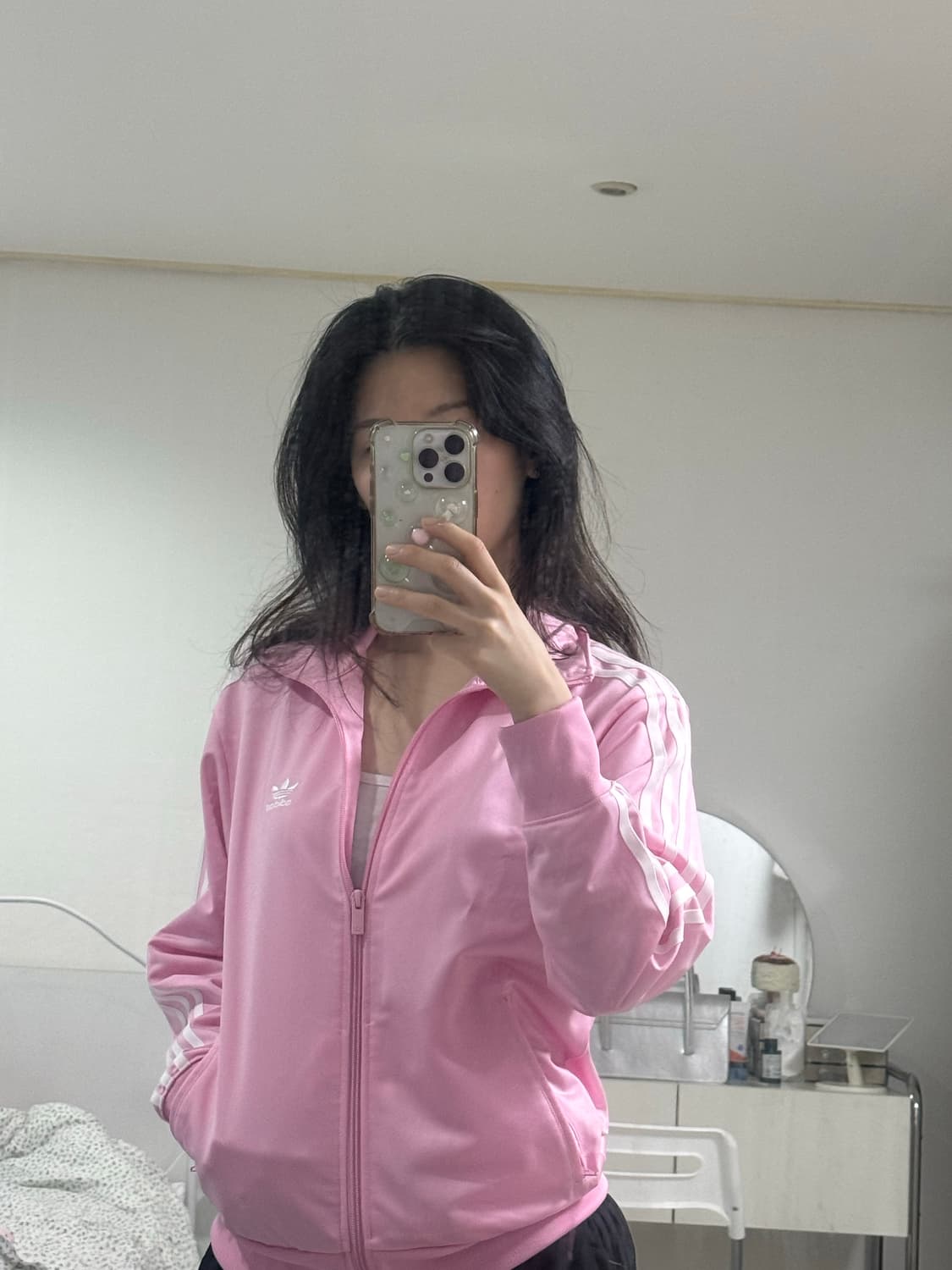 아디다스 클래식 루즈 파이어버드 트랙탑 트루 핑크 ip0607 상품이미지2