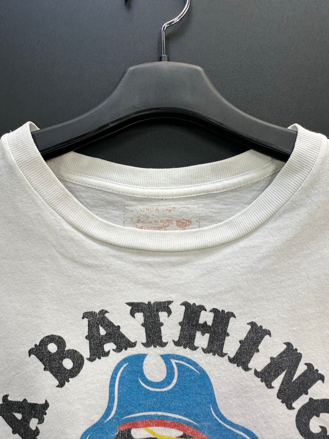 베이프 PIRATE 해적캡틴 컬리지 반팔티 상품이미지7