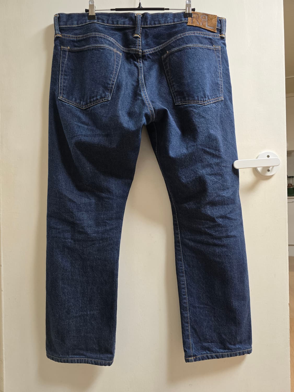 38×32(총장 97) RRL 슬림핏 셀비지 데닌 상품이미지2