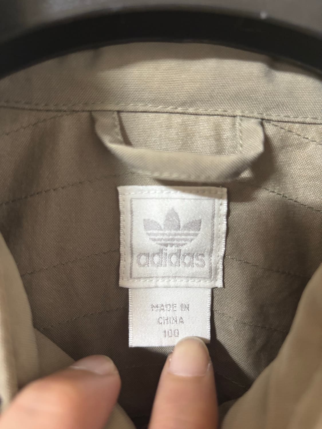 아디다스 카키 사파리 자켓 상품이미지4