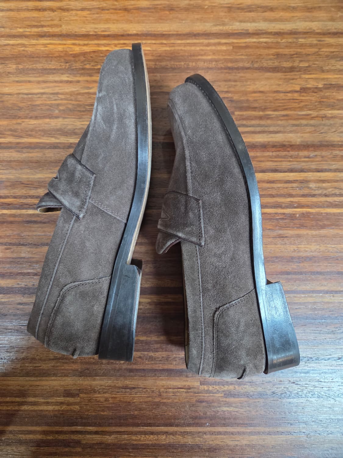 슈펜 깡스타일리스트 스웨이드 레더 로퍼 구두 265 상품이미지1