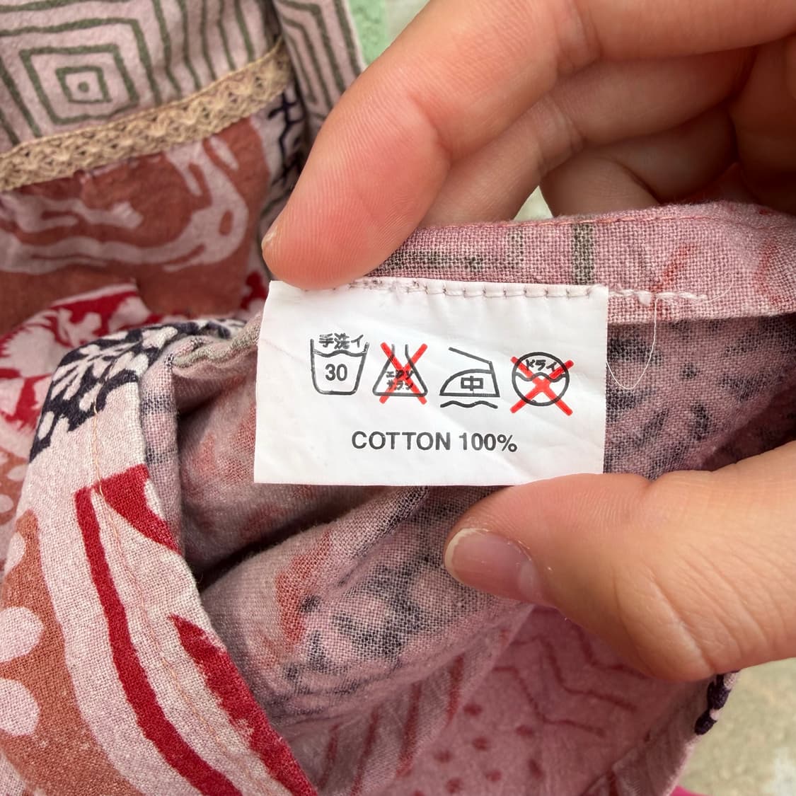 빈티지 패치 히피 나팔 블라우스 jagannath 상품이미지4