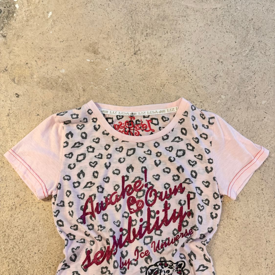 LIZ LISA DOLL 레오파드 반팔 상품이미지4